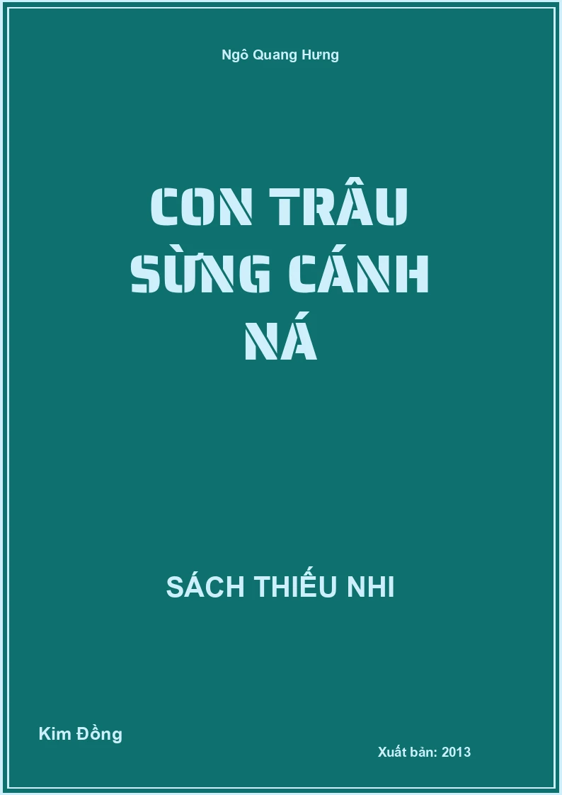 Con Trâu Sừng Cánh Ná