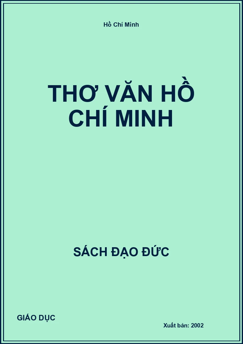 Thơ Văn Hồ Chí Minh