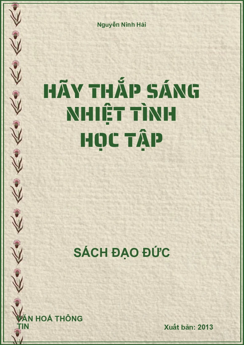Hãy Thắp Sáng Nhiệt Tình Học Tập