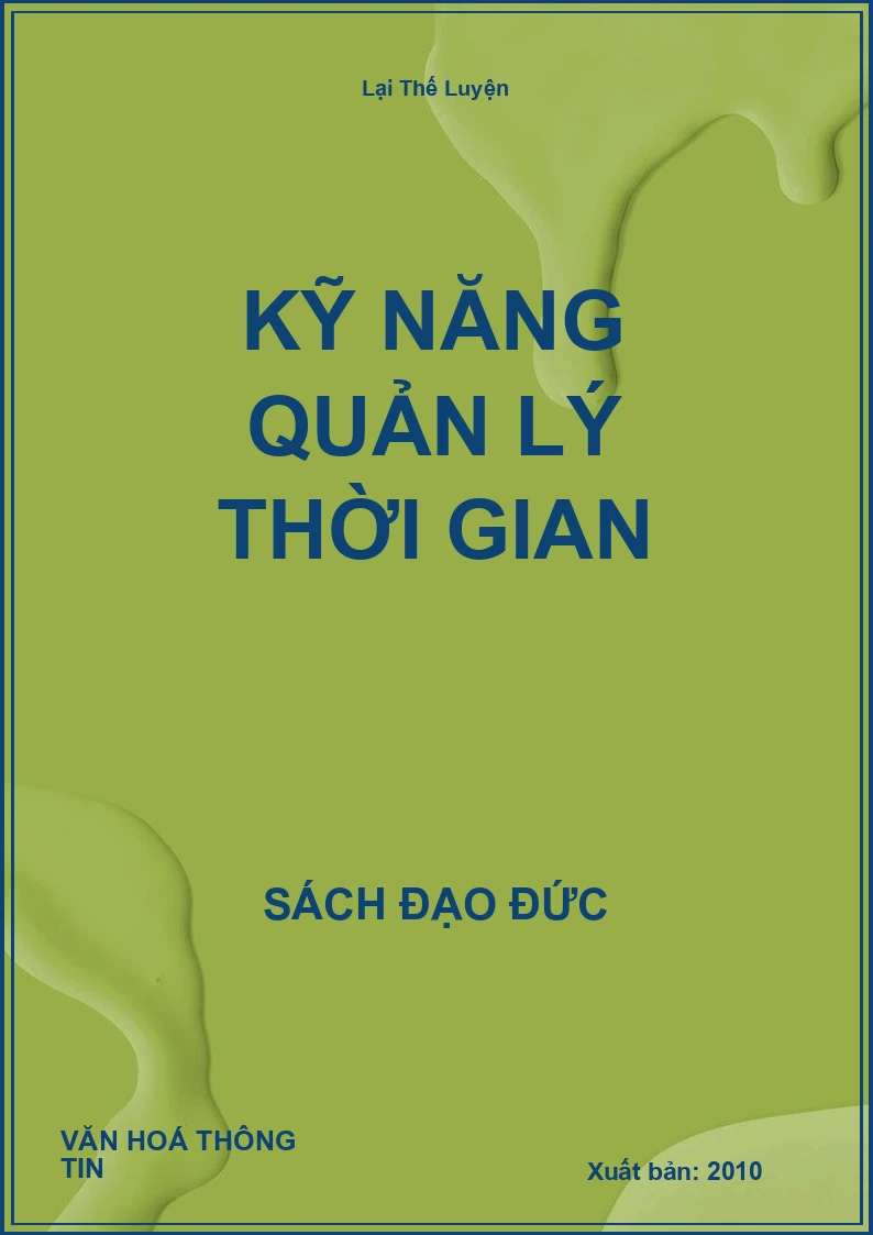 Kỹ Năng Quản Lý Thời Gian