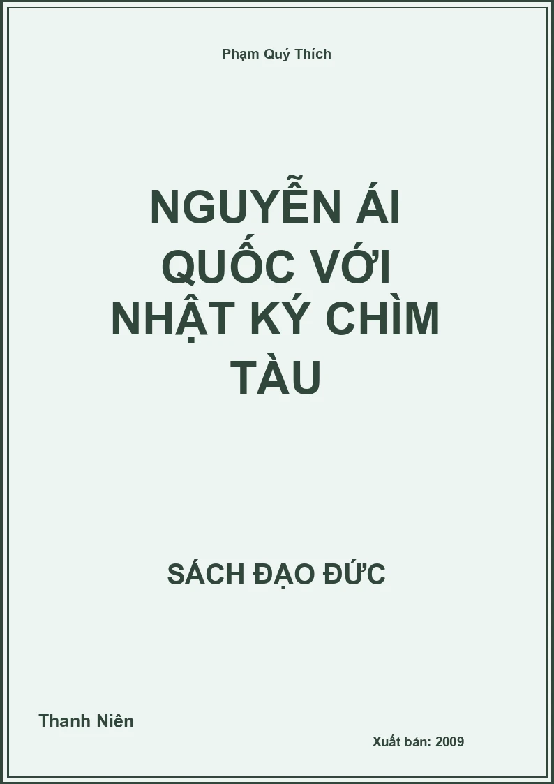 Nguyễn Ái Quốc Với Nhật Ký Chìm Tàu