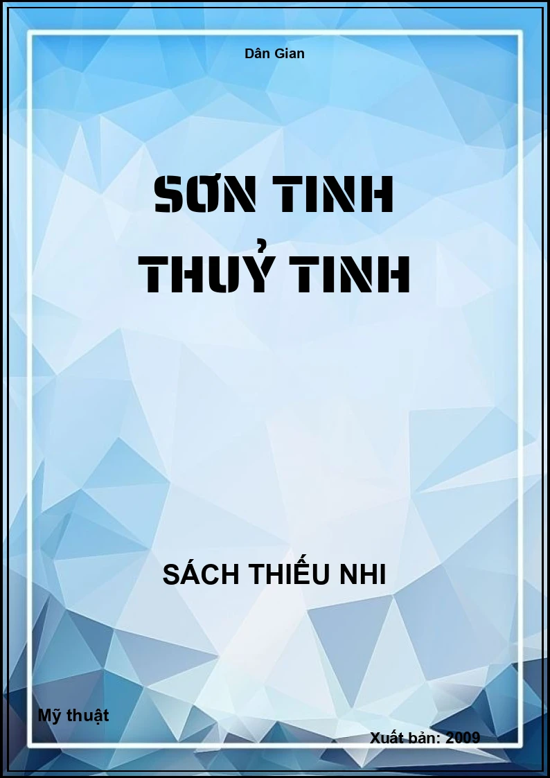 Sơn Tinh Thuỷ Tinh