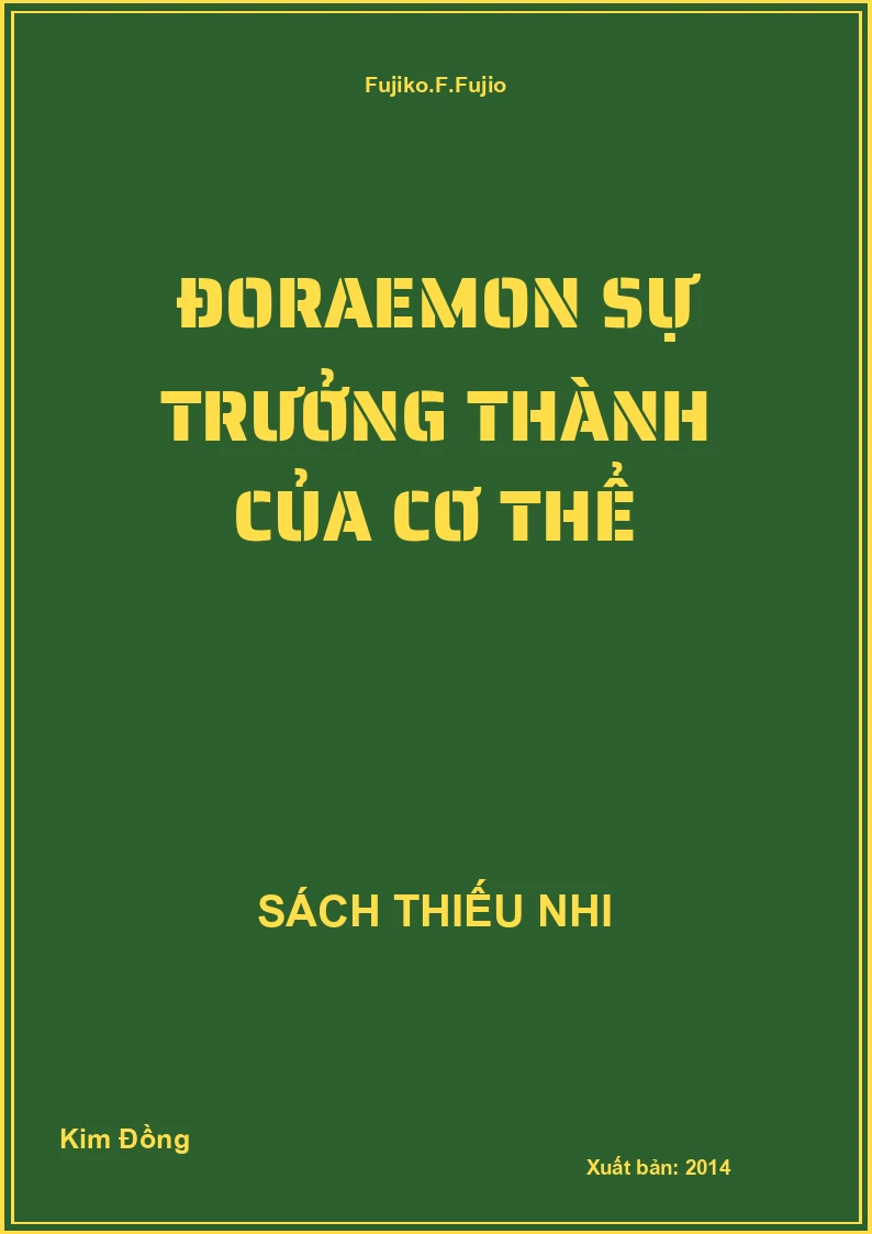 Đoraemon Sự Trưởng Thành Của Cơ Thể