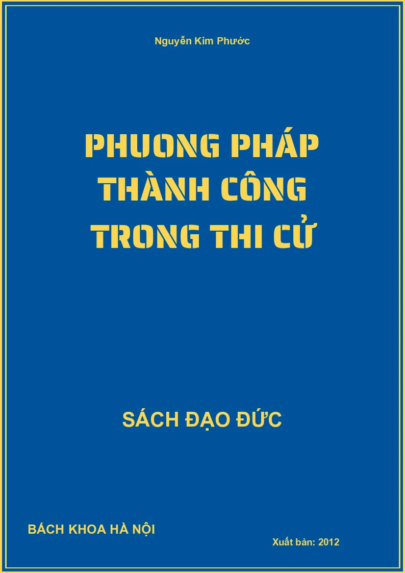 Phuong Pháp Thành Công Trong Thi Cử