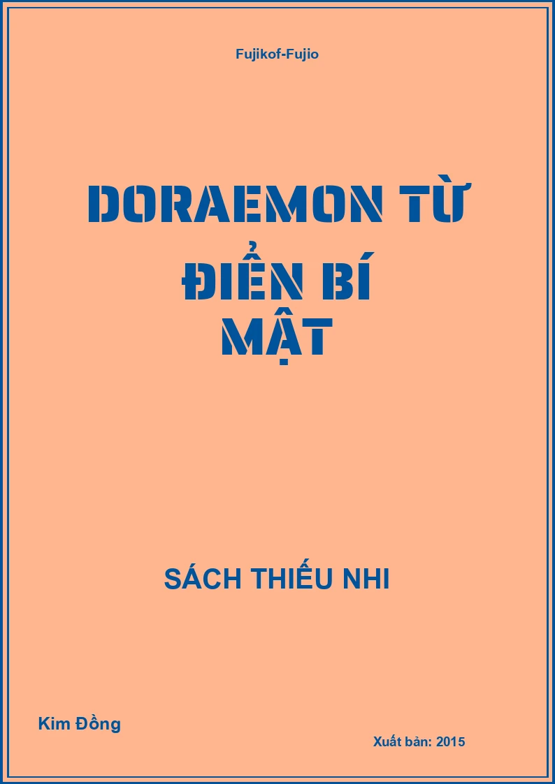 Doraemon Từ Điển Bí Mật