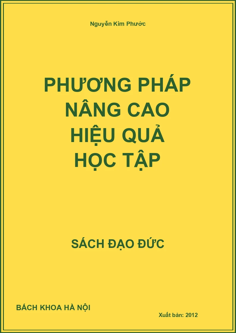 Phương Pháp Nâng Cao Hiệu Quả Học Tập