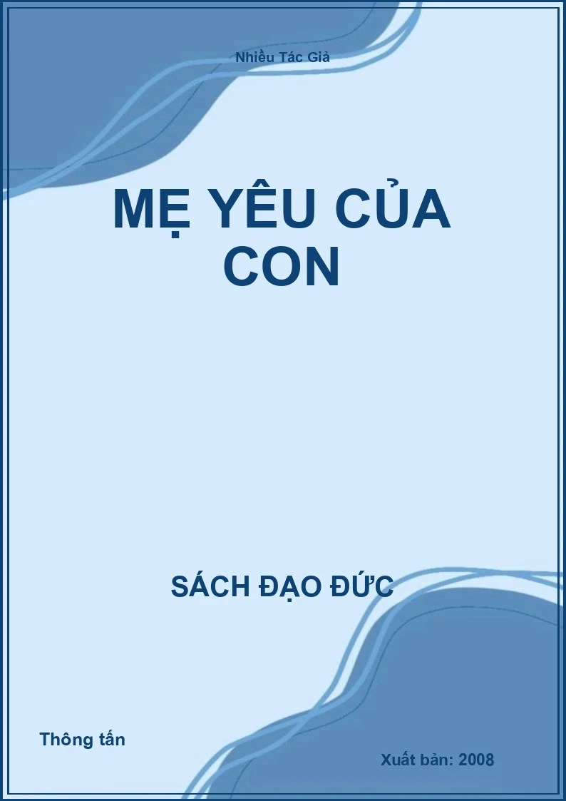 Mẹ Yêu Của Con