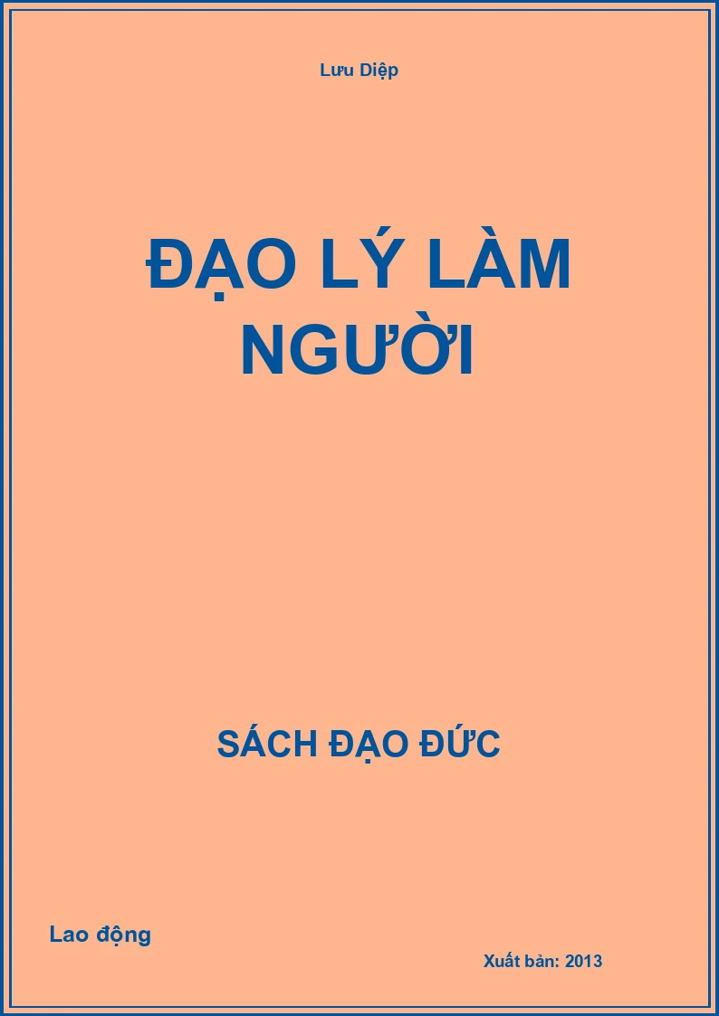 Đạo Lý Làm Người