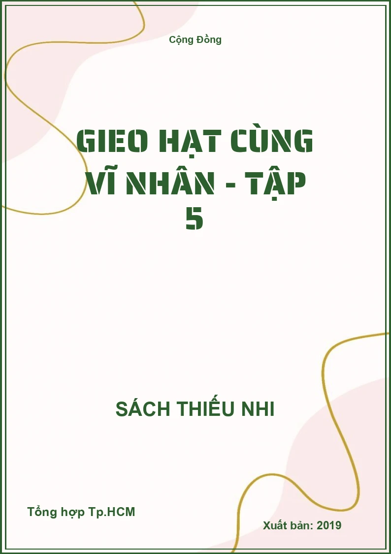 Gieo Hạt Cùng Vĩ Nhân - Tập 5