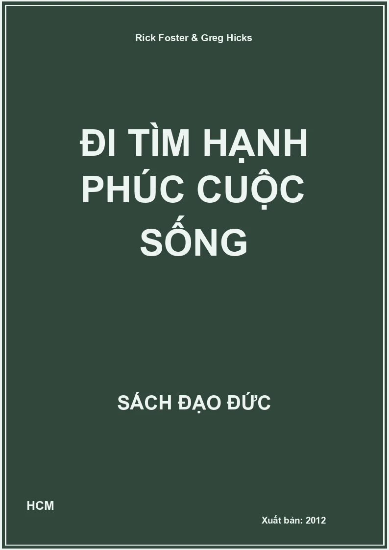 Đi Tìm Hạnh Phúc Cuộc Sống