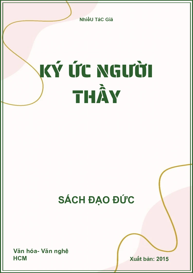 Ký ỨC NgườI ThầY