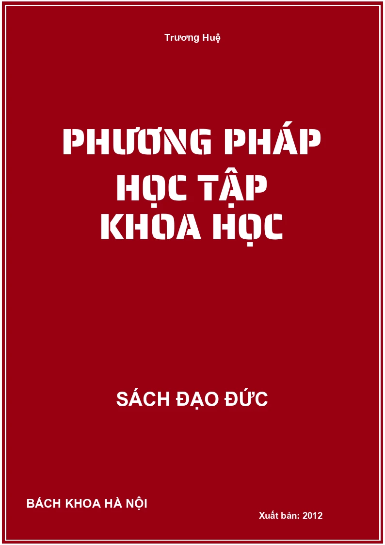 Phương Pháp Học Tập Khoa Học