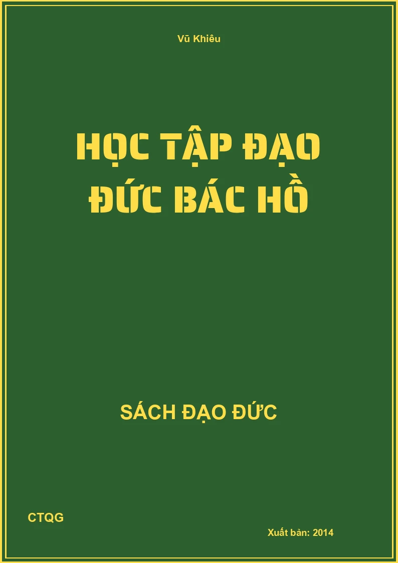 Học Tập Đạo Đức Bác Hồ