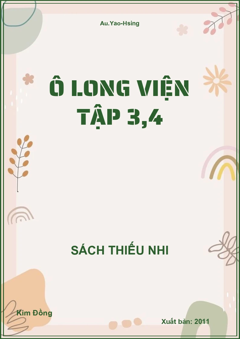 Ô Long Viện Tập 3,4