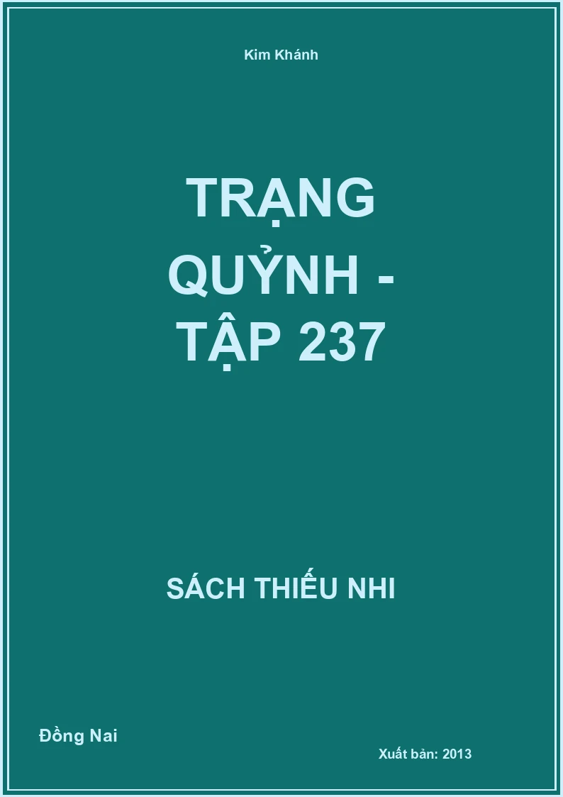 Trạng Quỷnh - Tập 237