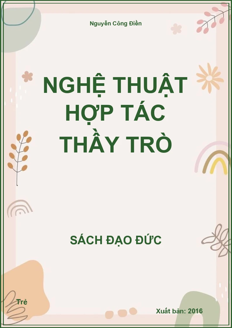 Nghệ Thuật Hợp Tác Thầy Trò