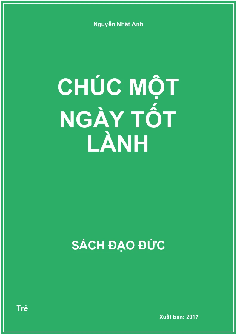 Chúc Một Ngày Tốt Lành