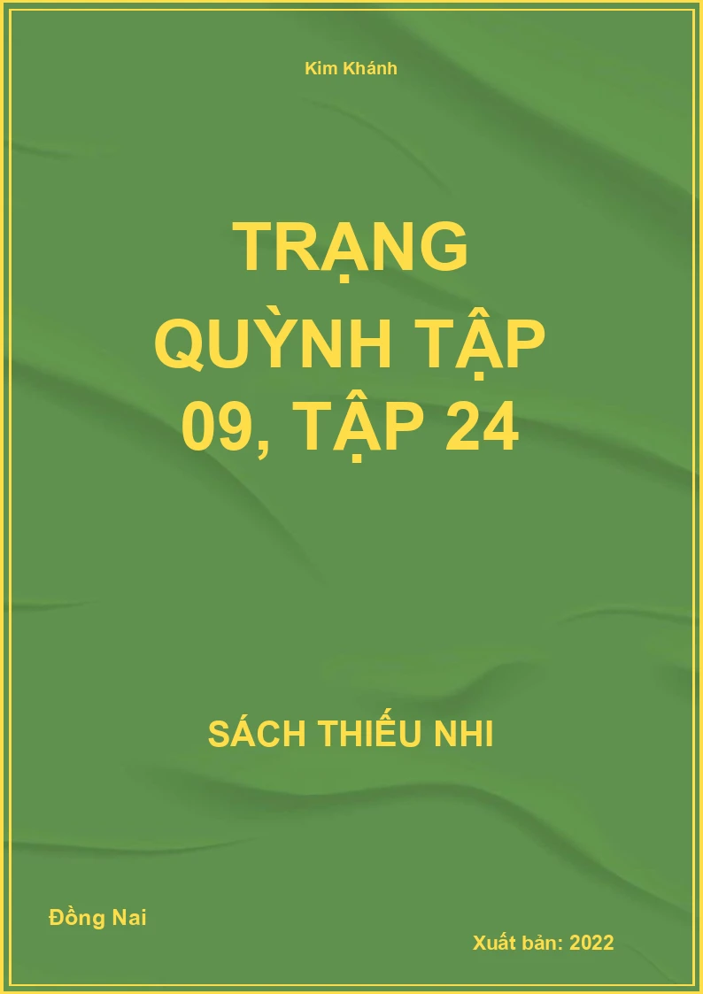 Trạng Quỳnh Tập 09, Tập 24