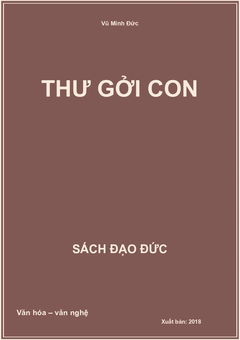 Thư Gởi Con