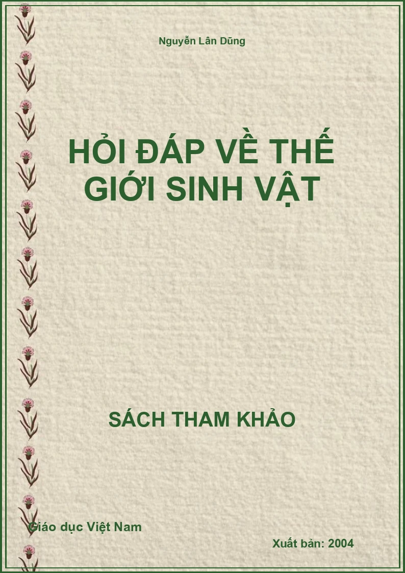 Hỏi Đáp Về Thế Giới Sinh Vật