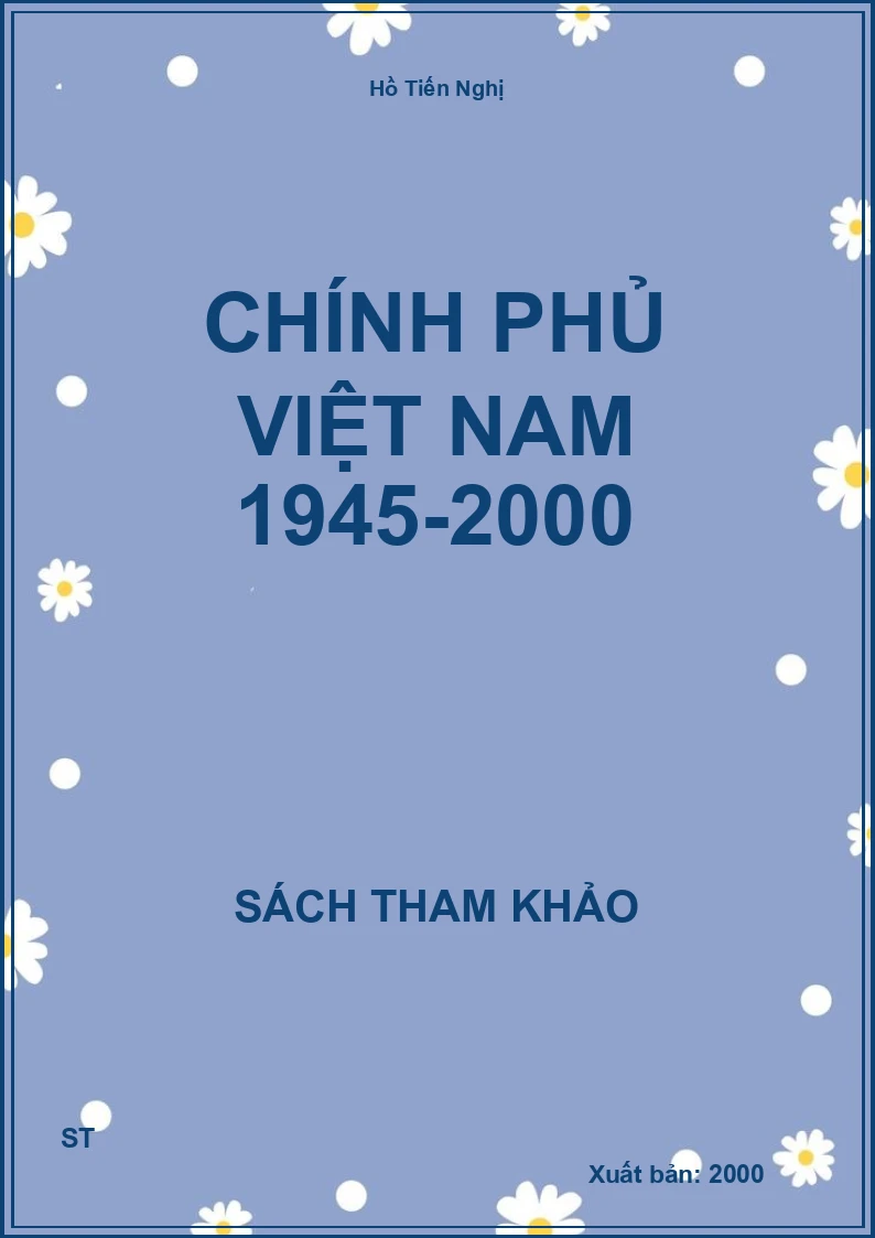 Chính Phủ Việt Nam 1945-2000