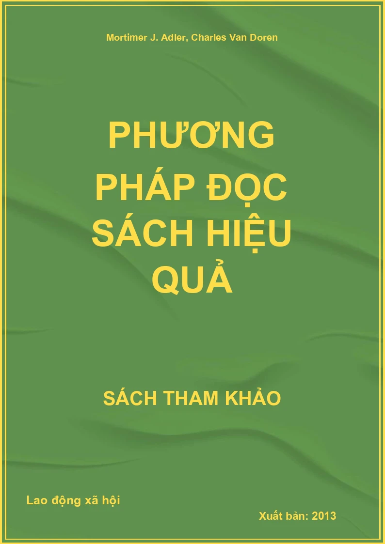 Phương Pháp Đọc Sách Hiệu Quả