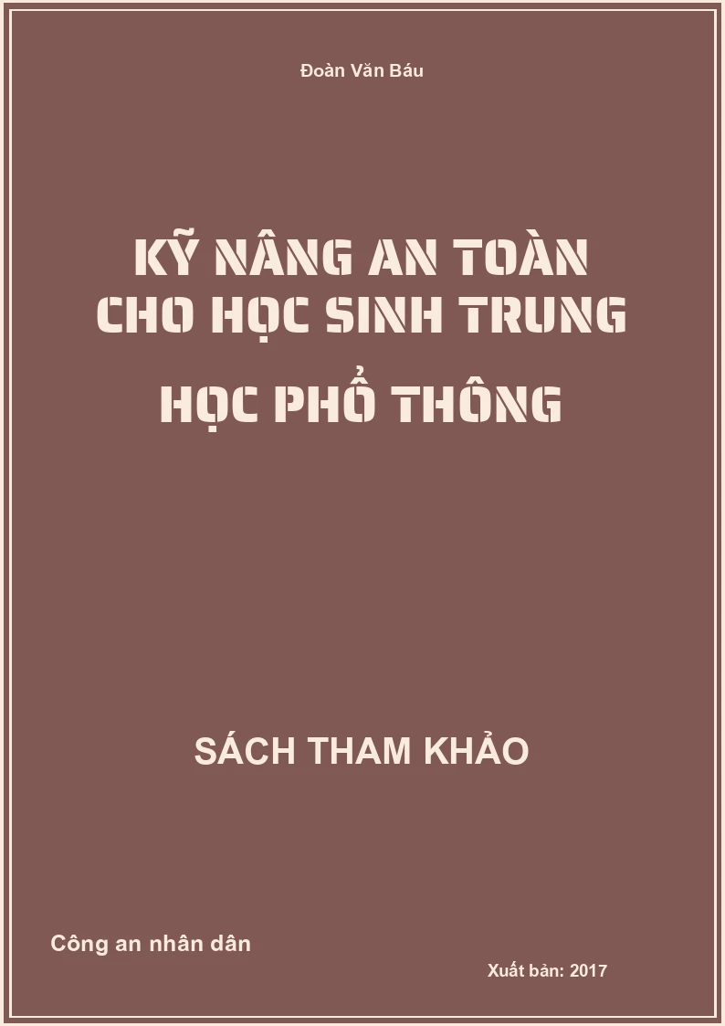 Kỹ Nâng An Toàn Cho Học Sinh Trung Học Phổ Thông