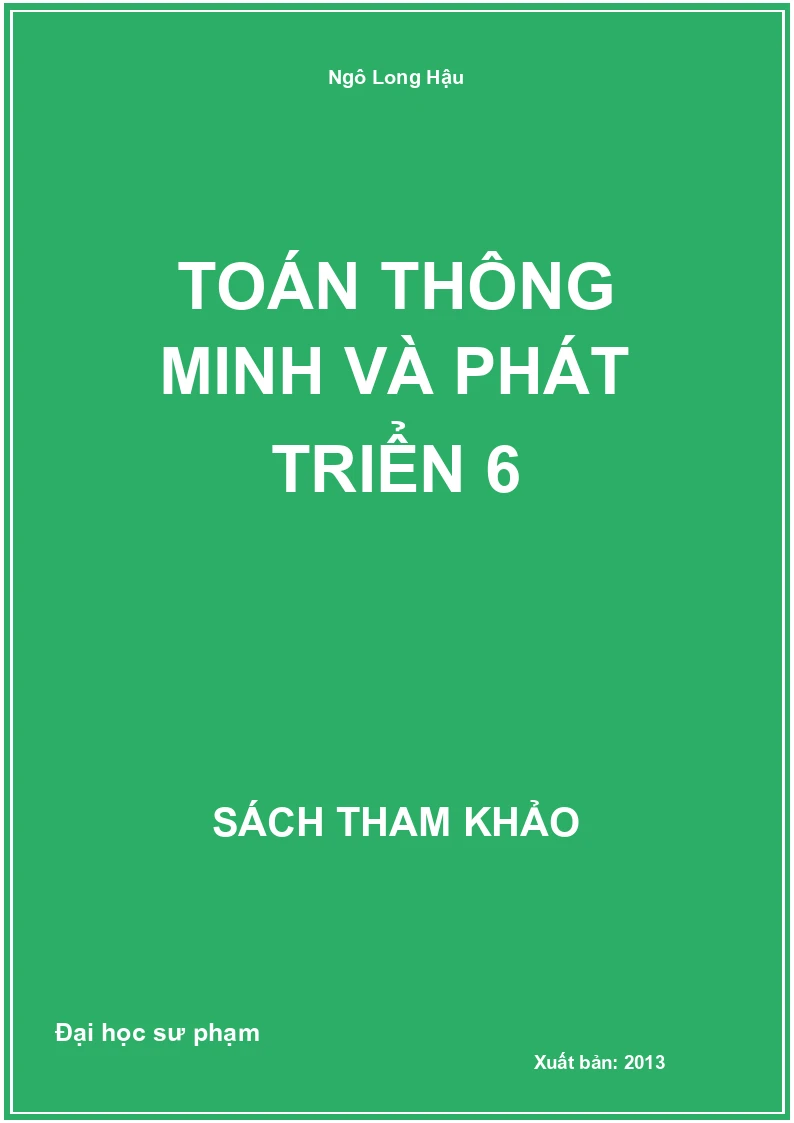 Toán Thông Minh Và Phát Triển 6
