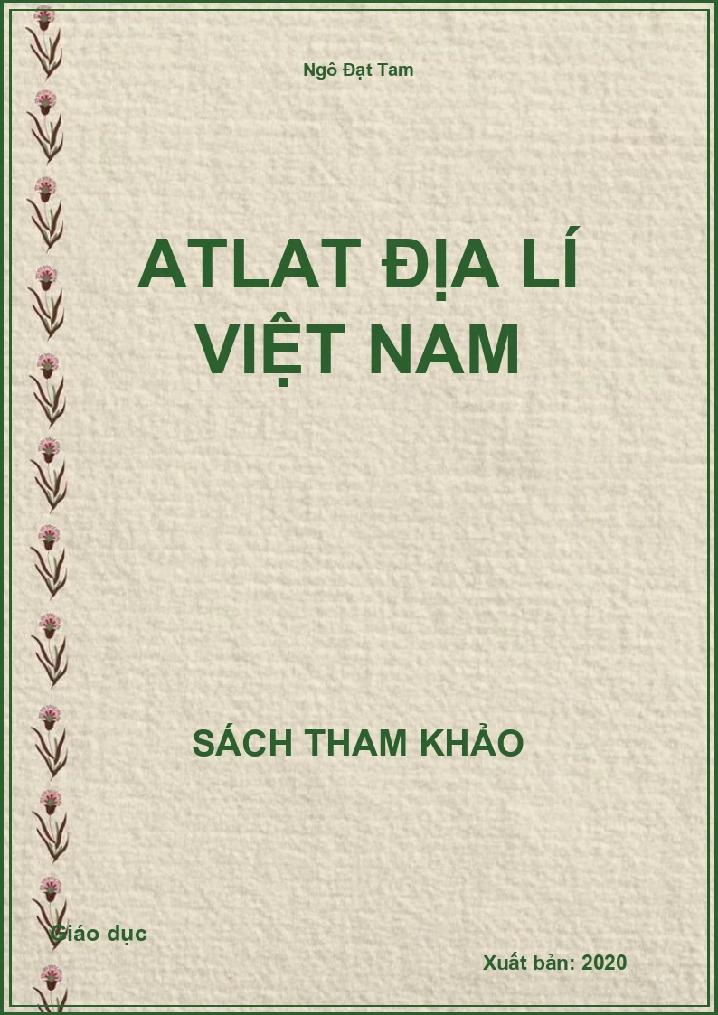 Atlat Địa Lí Việt Nam