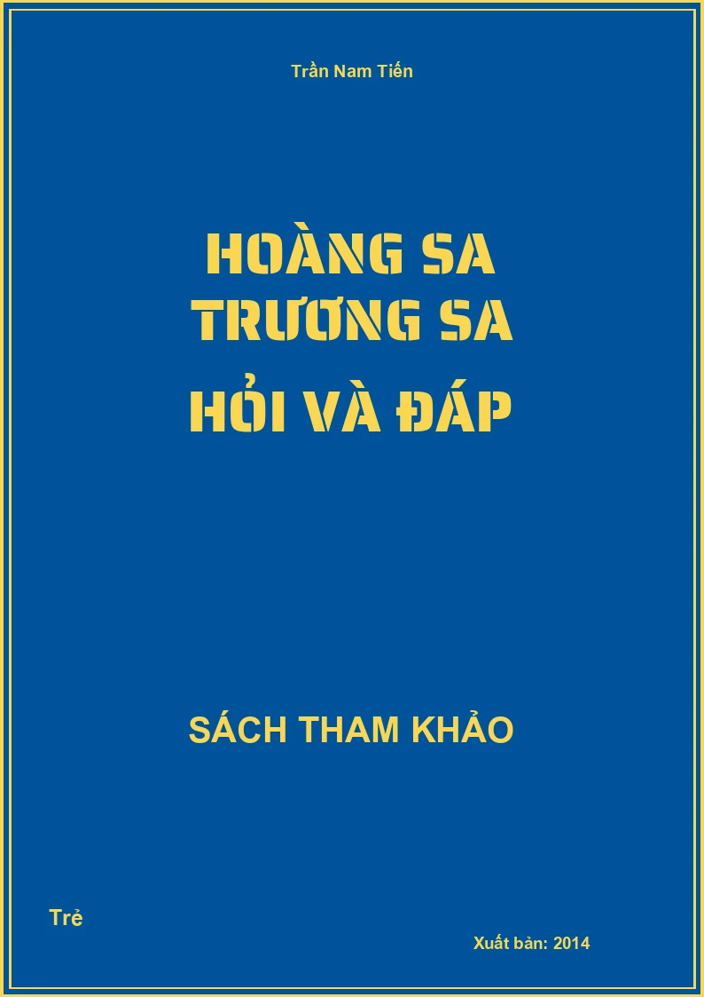 Hoàng Sa Trương Sa Hỏi Và Đáp