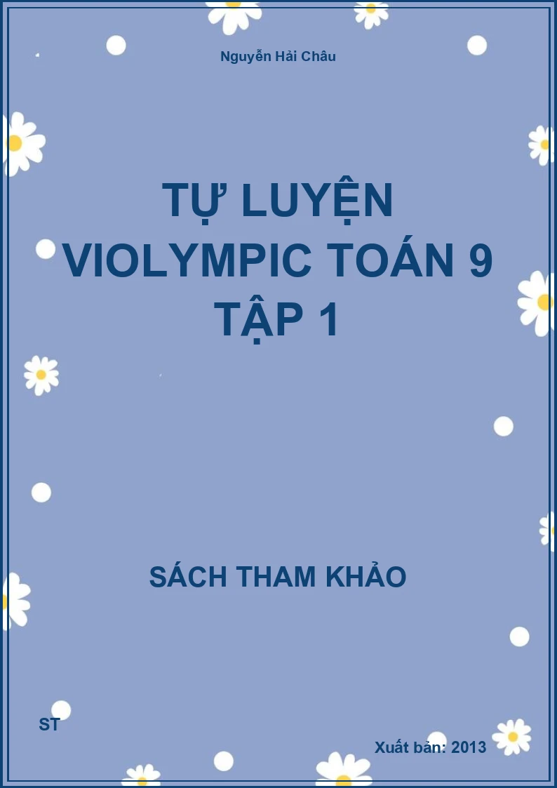 Tự Luyện Violympic Toán 9 Tập 1