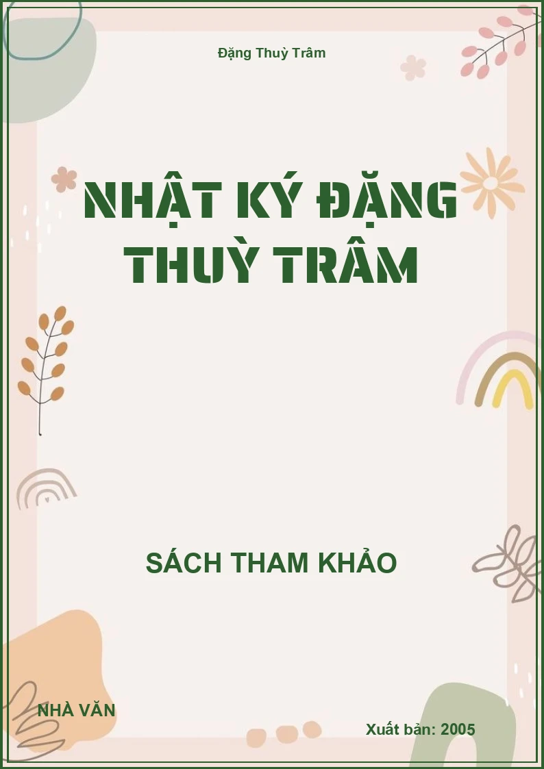 Nhật Ký Đặng Thuỳ Trâm