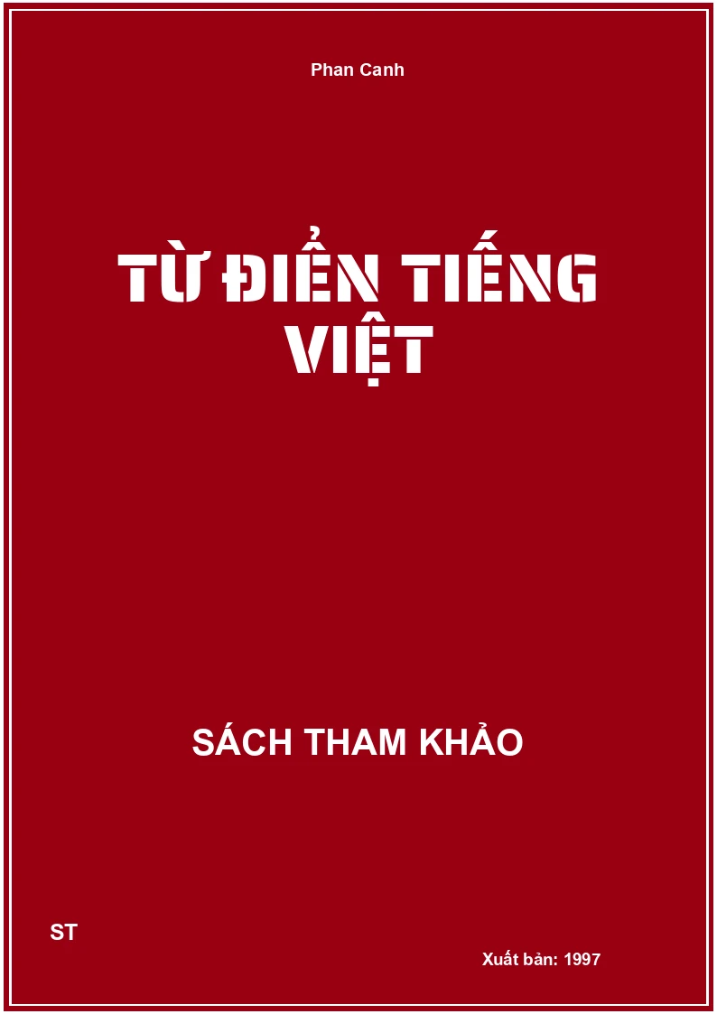 Từ Điển Tiếng Việt