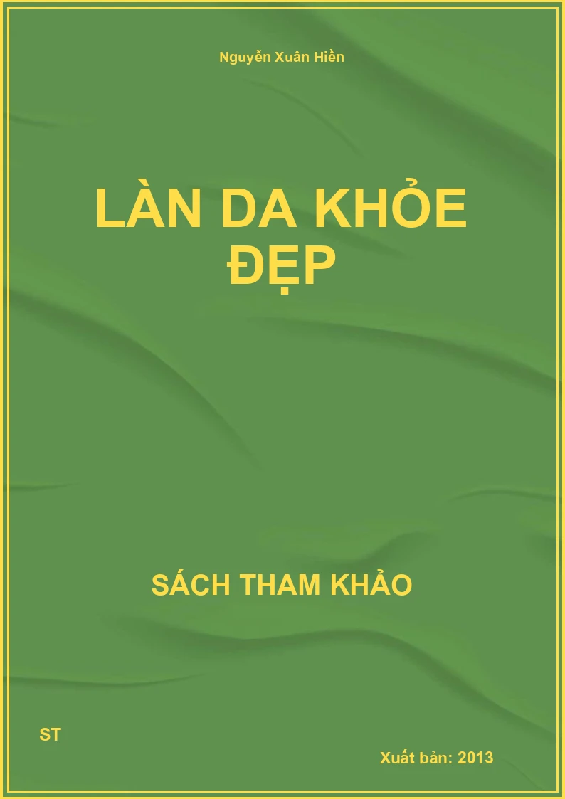 Làn Da Khỏe Đẹp