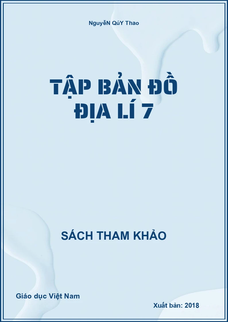 Tập bản đồ Địa lí 7
