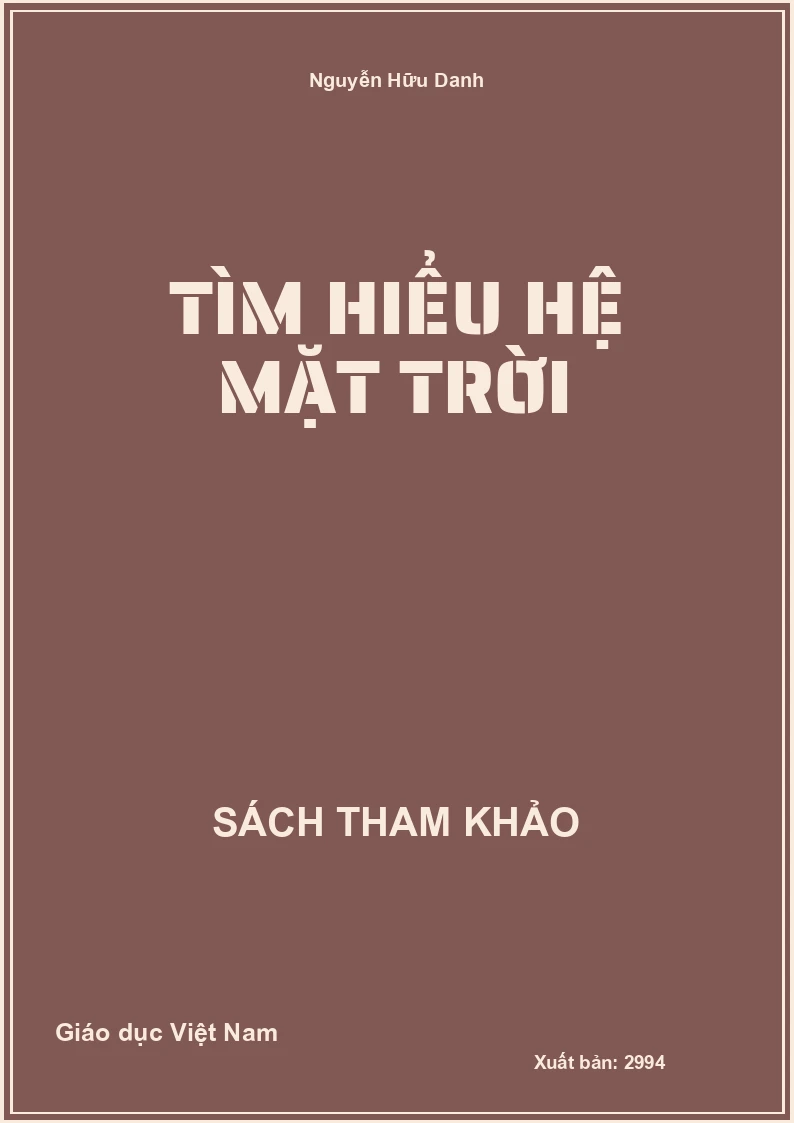 Tìm Hiểu Hệ Mặt Trời