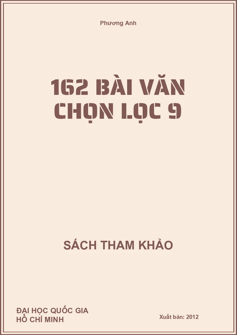 162 Bài Văn Chọn Lọc 9