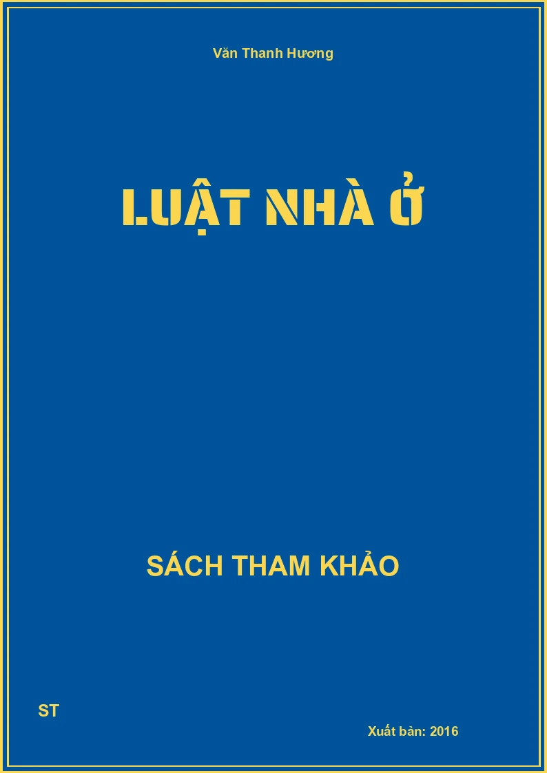 Luật Nhà Ở