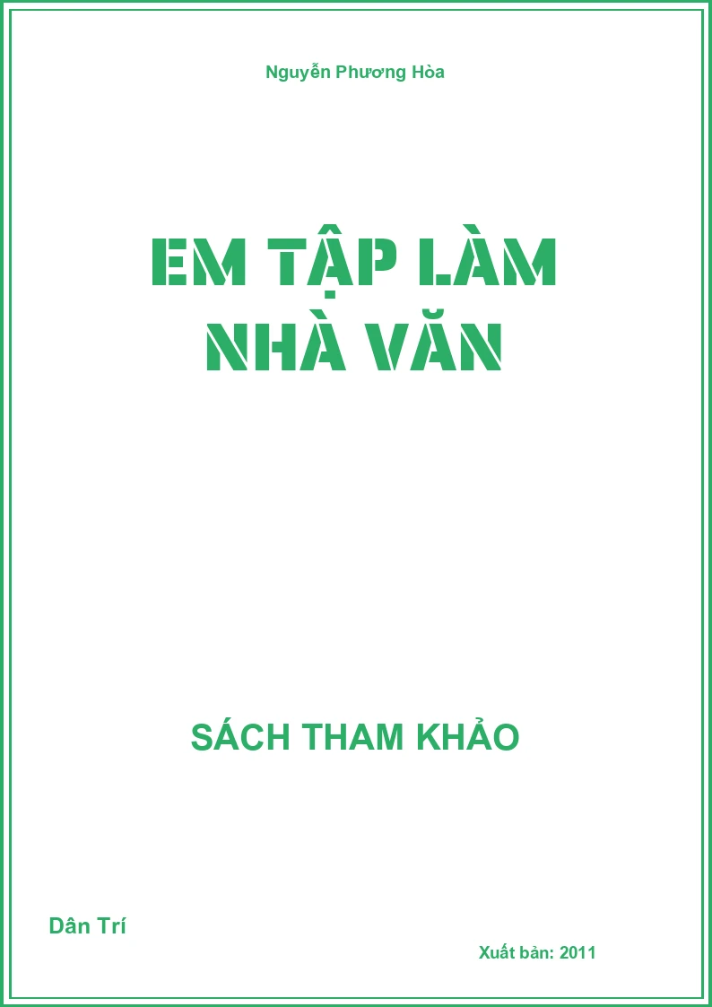 Em Tập Làm Nhà Văn