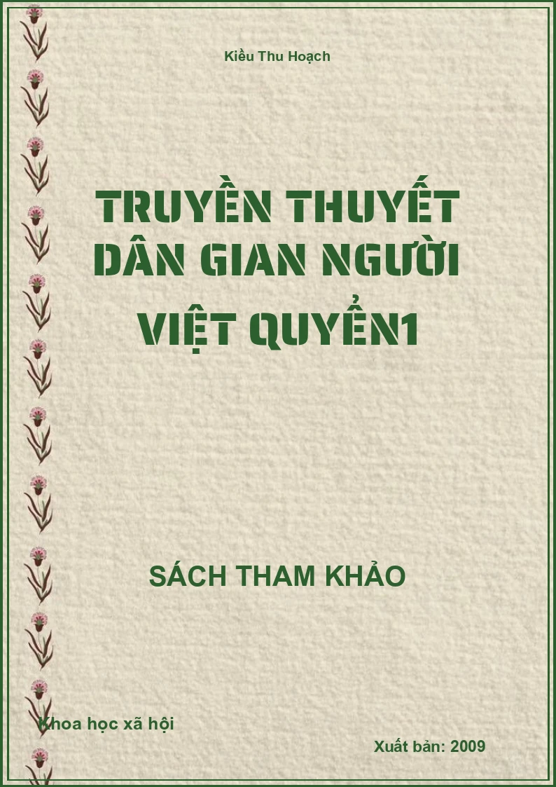 Truyền Thuyết Dân Gian Người Việt Quyển1