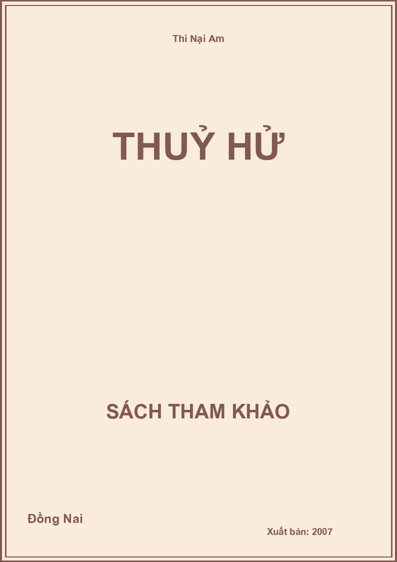 Thuỷ Hử