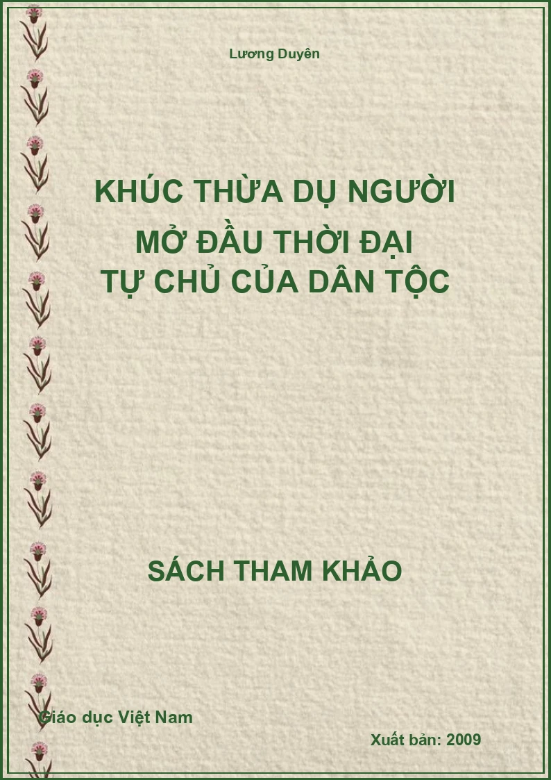 Khúc Thừa Dụ Người Mở Đầu Thời Đại Tự Chủ Của Dân Tộc