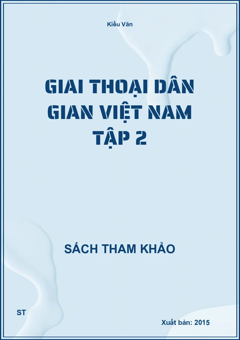 Giai Thoại Dân Gian Việt Nam Tập 2