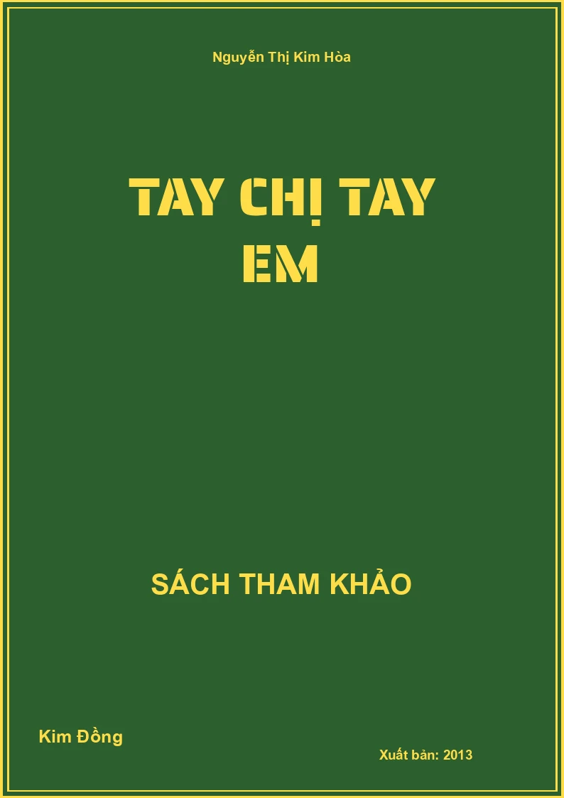 Tay Chị Tay Em