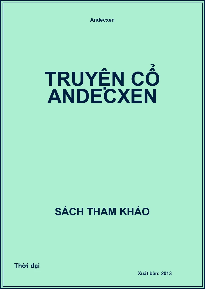 Truyện Cổ Andecxen