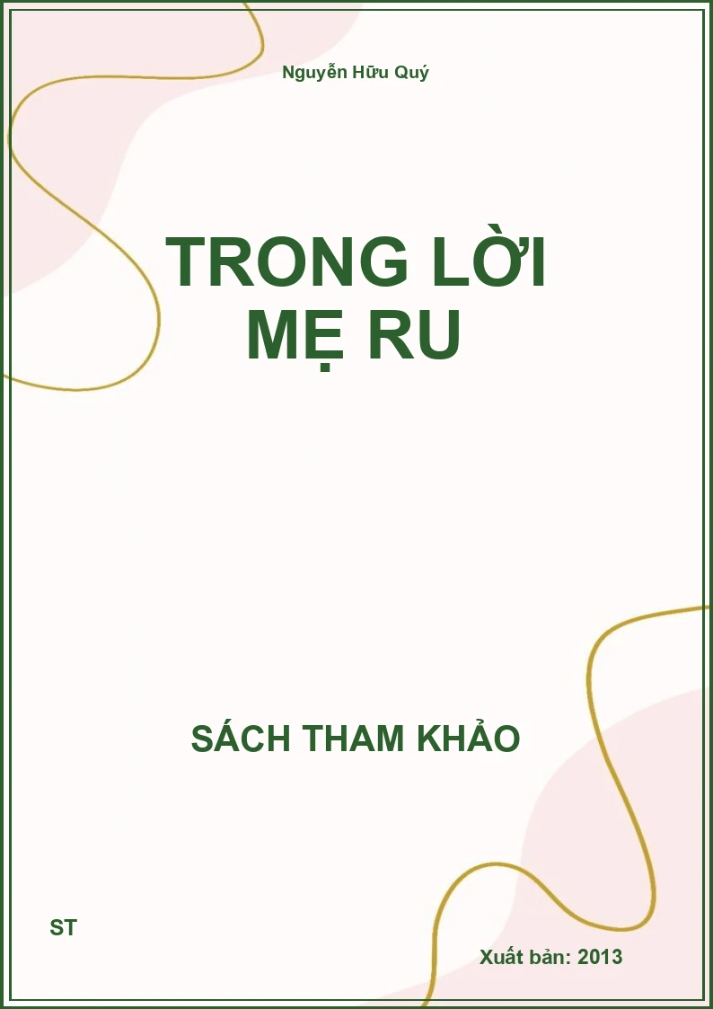 Trong Lời Mẹ Ru