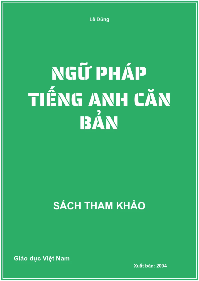 Ngữ Pháp Tiếng Anh Căn Bản