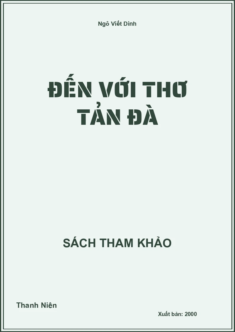 Đến Với Thơ Tản Đà