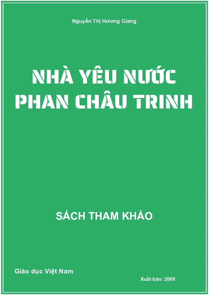 Nhà Yêu Nước Phan Châu Trinh
