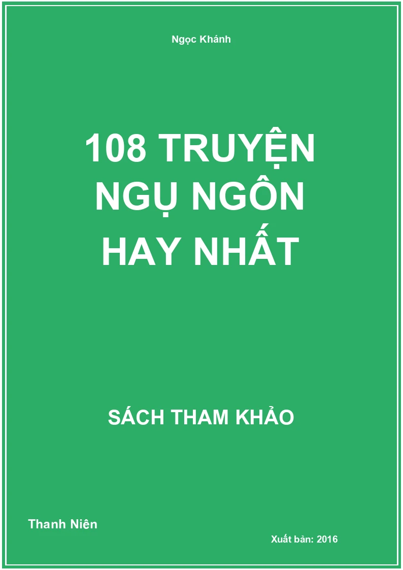 108 Truyện Ngụ Ngôn Hay Nhất